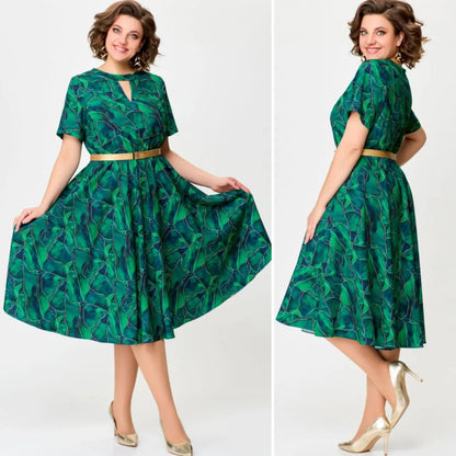 🥂 【S-5XL】 Nowa modna sukienka, klasyczny design, elegancka i prosta